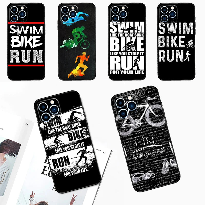 Capa Swim Bike Run para iPhone