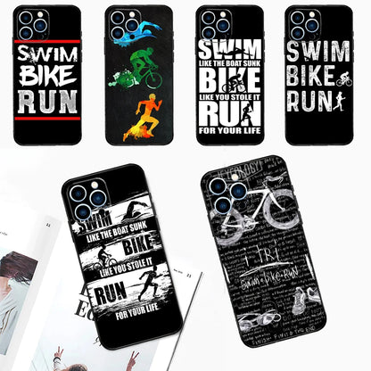 Capa Swim Bike Run para iPhone