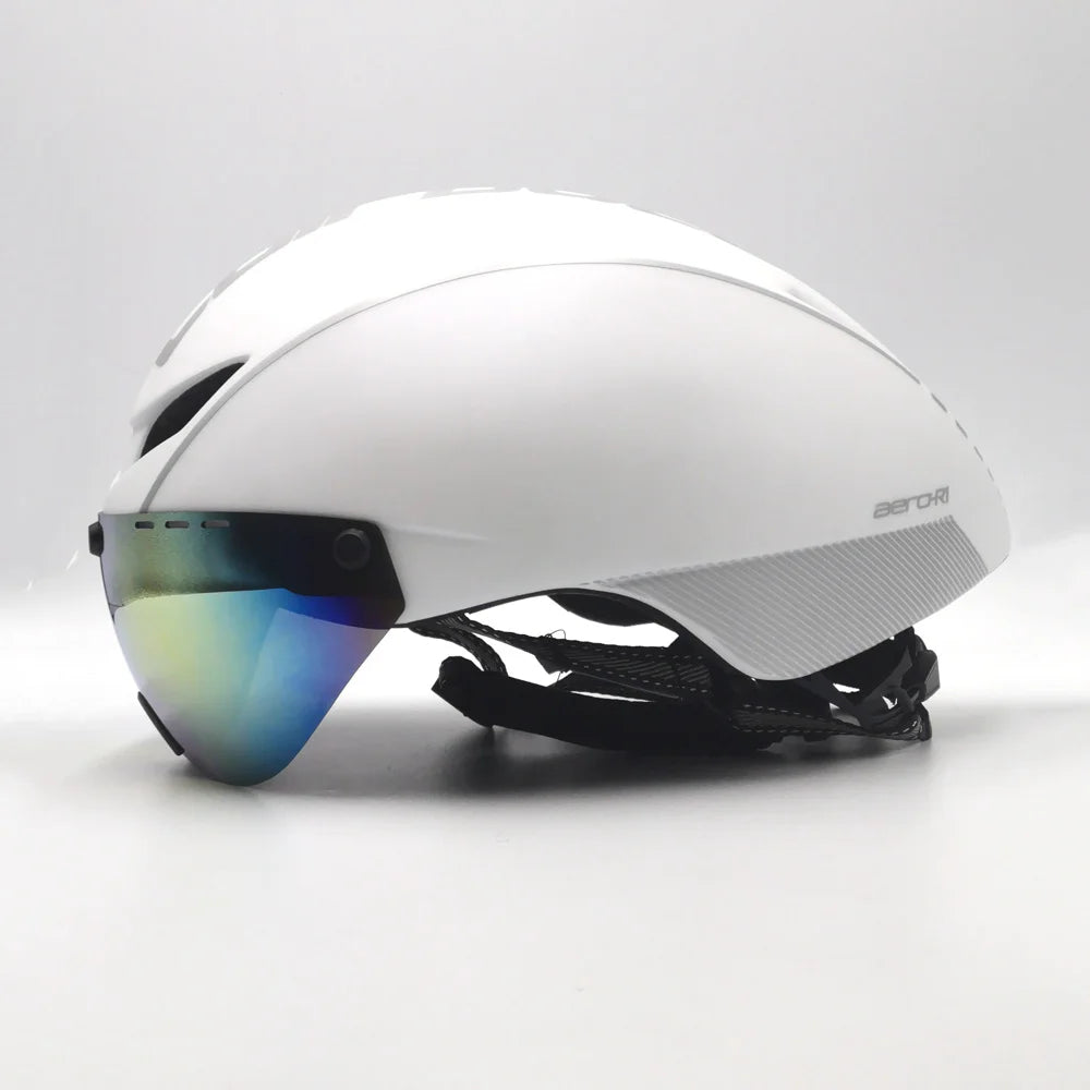 Capacete Aero TT YUMAJ com Viseira