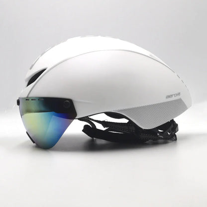 Capacete Aero TT YUMAJ com Viseira