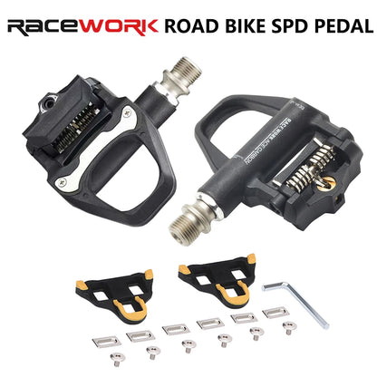 Pedal de Bicicleta RACEWORK SPD-SL com Rolamento