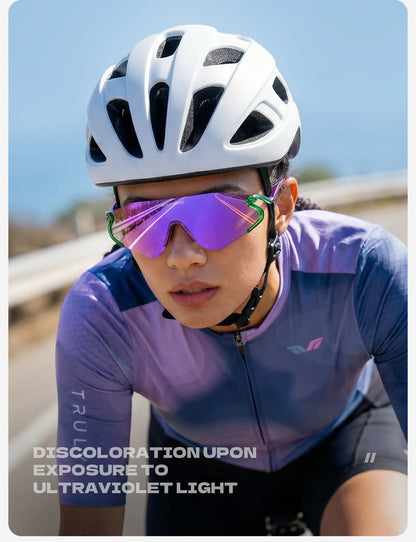 Óculos de Ciclismo Fotocromático ROCKBROS