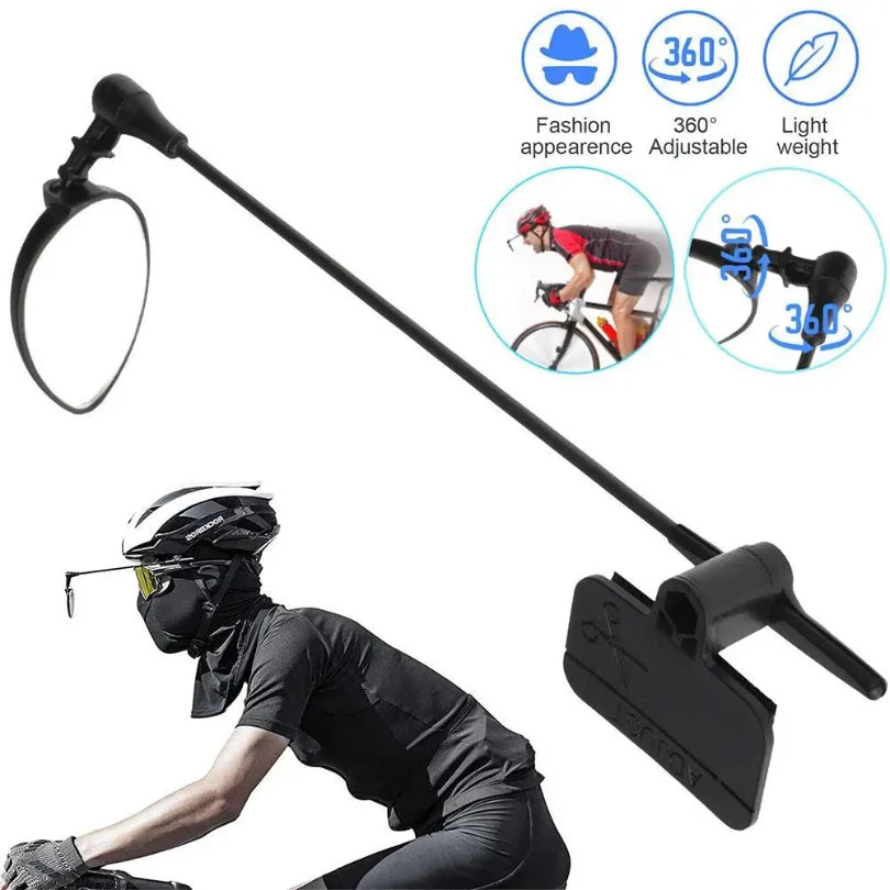 Espelho Retrovisor para Capacete de Bicicleta