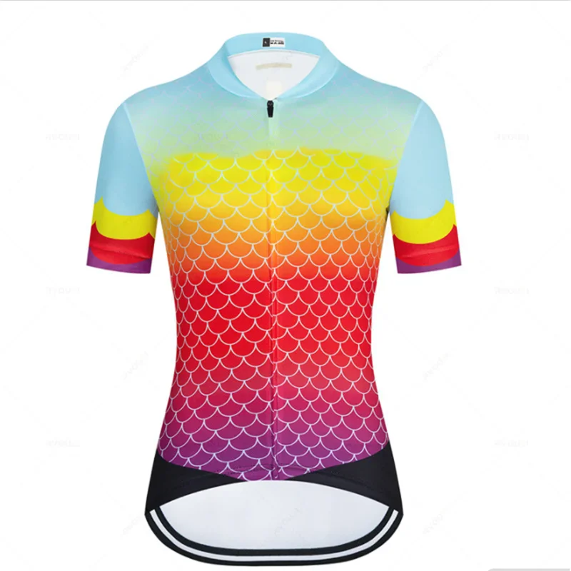 Camisa de Ciclismo Feminina Pro Team