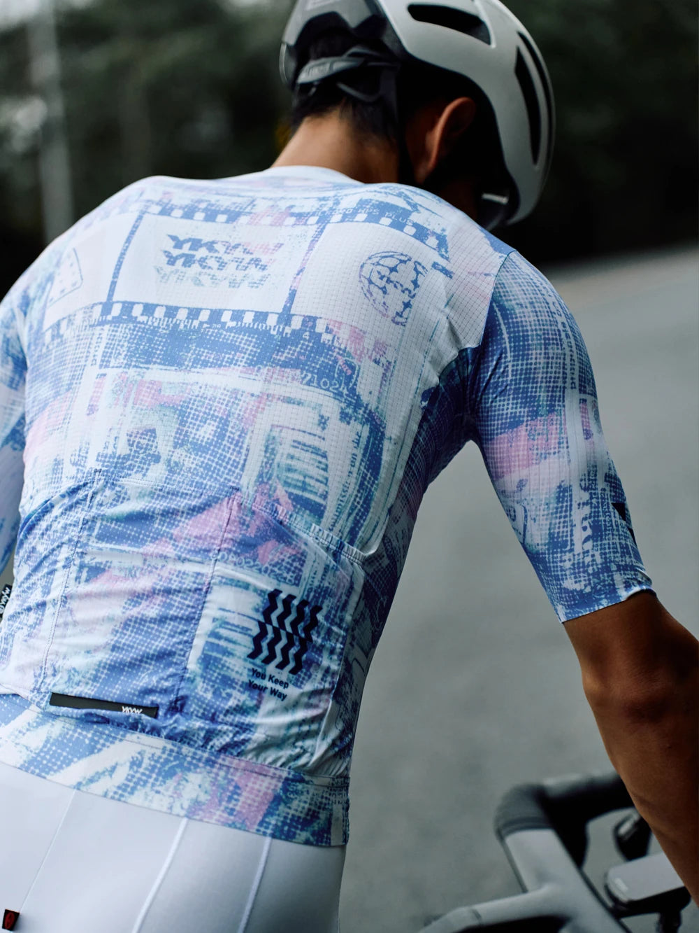 Camisa de Ciclismo Masculina YKYWBIKE Slim Fit