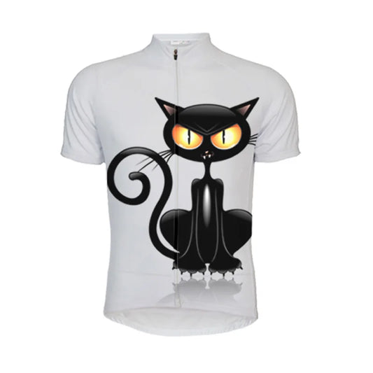 Black Cat Women's Cycling Jersey