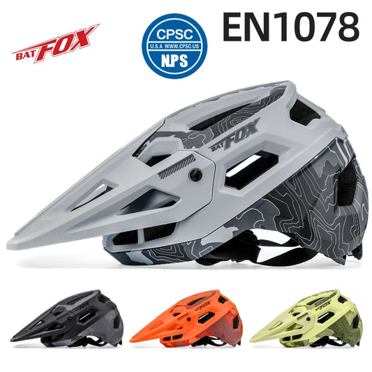 Capacete de Ciclismo BATFOX MTB