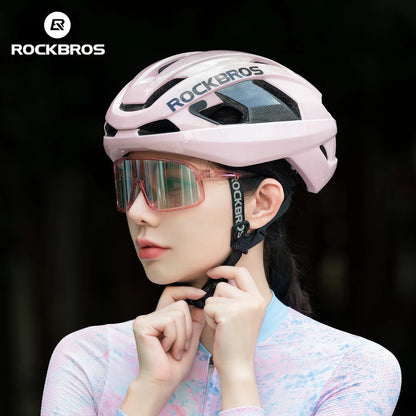 Capacete de Ciclismo ROCKBROS em Fibra de Carbono