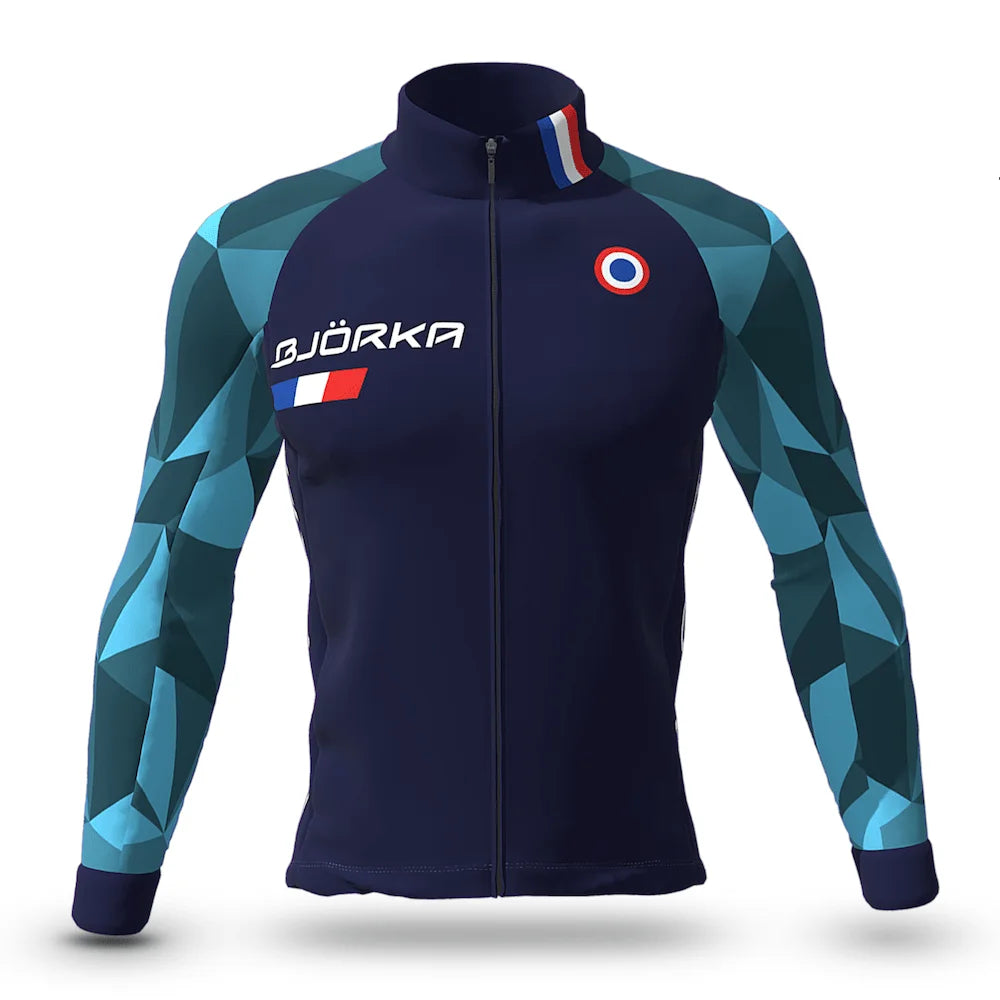 Jersey de Ciclismo Masculina Manga Longa