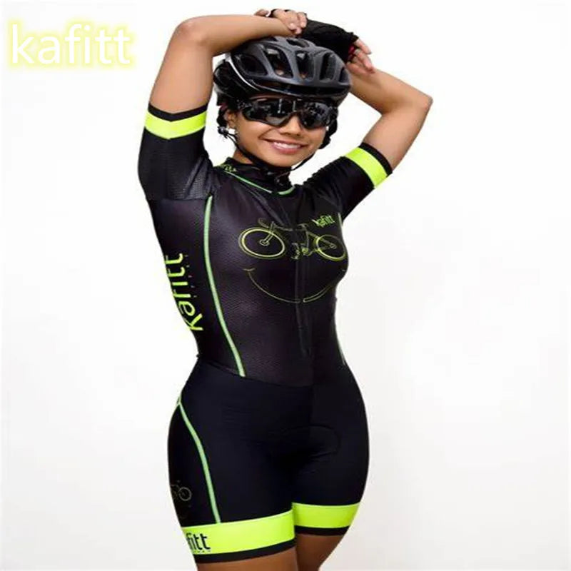 Macaquinho Feminino de Ciclismo KAFITT