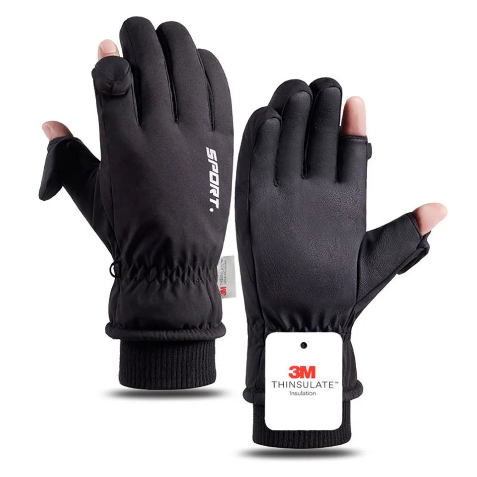 GTUBIKE Luvas de Inverno Impermeáveis