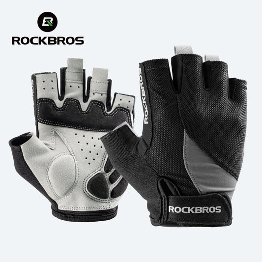Luvas de Ciclismo ROCKBROS Meio Dedo