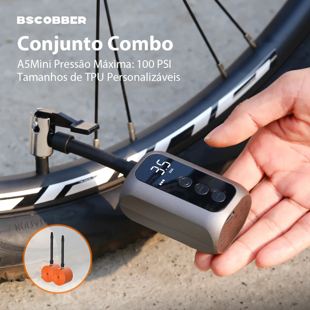 Mini Bomba de Ar Elétrica BSCOBBER A5 Mini