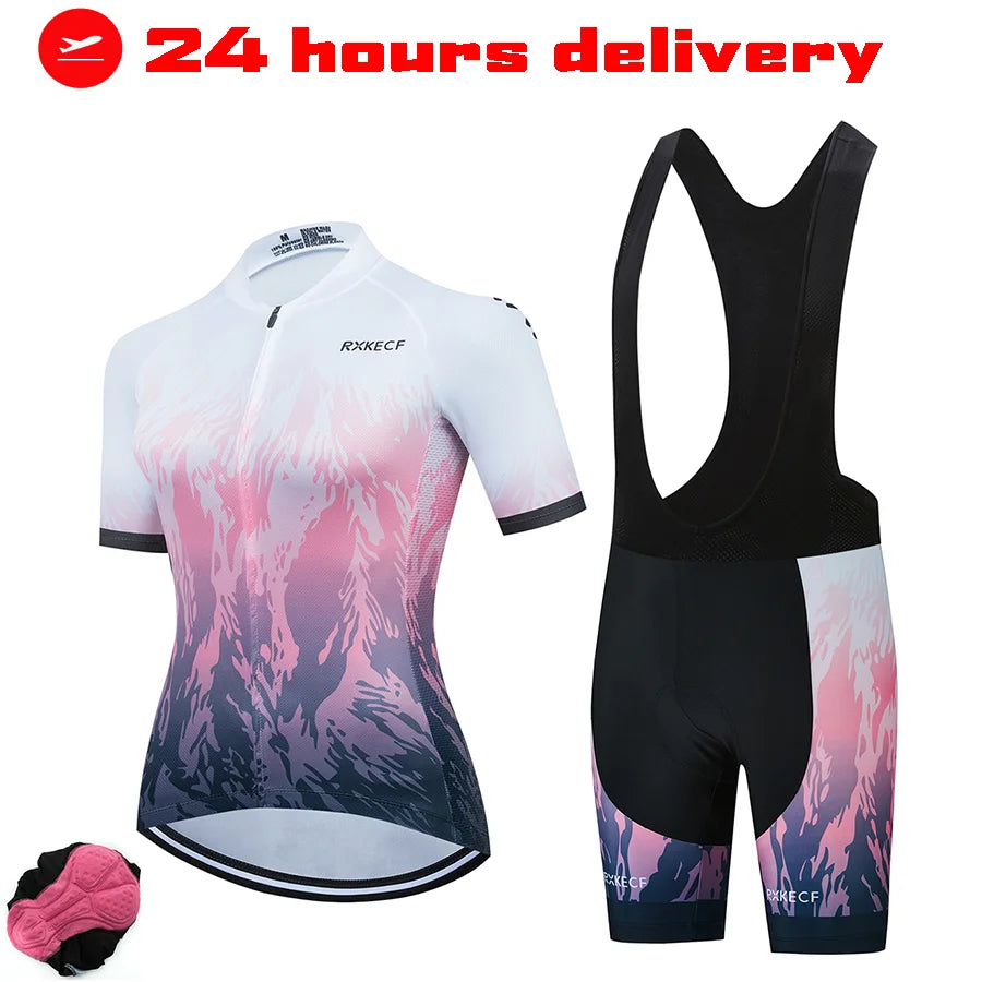 Conjunto de Ciclismo Feminino RXKECF Pro
