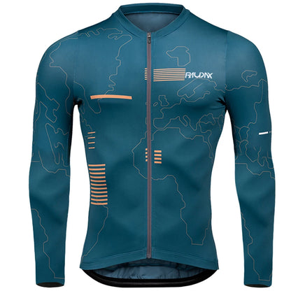 Raudax Men's Long Sleeve Cycling Jersey