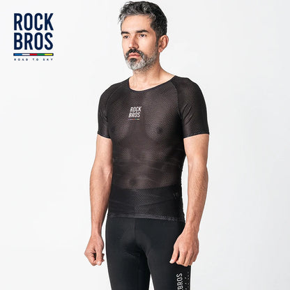 Camisa de Ciclismo ROCKBROS Road to Sky Manga Curta