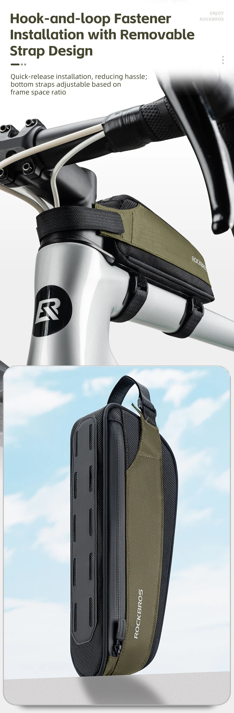 Bolsa de Quadro ROCKBROS 1,4L