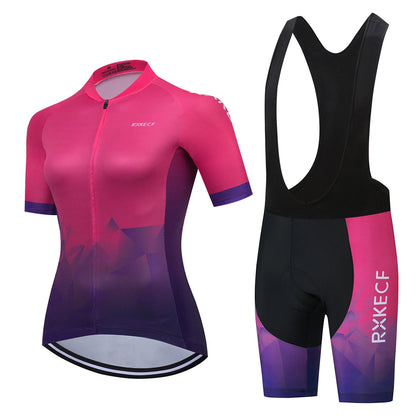 Conjunto de Ciclismo Feminino RXKECF Pro