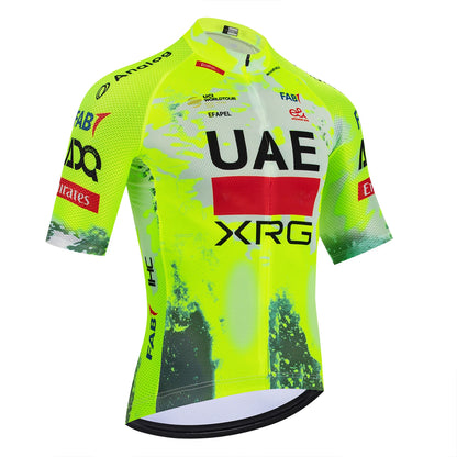 Camisa de Ciclismo Unissex UAE Team