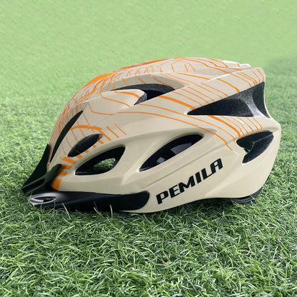 Capacete de Ciclismo Ultralight com Viseira