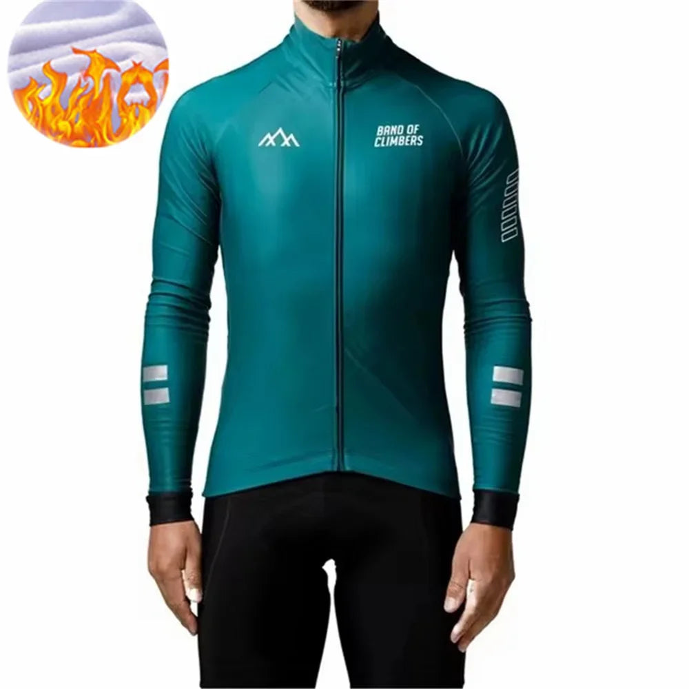 Jaqueta de Ciclismo Forro Térmico Fleece