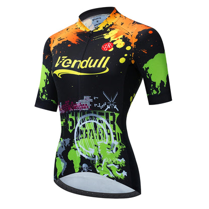 Camisa de Ciclismo Feminina Vendull