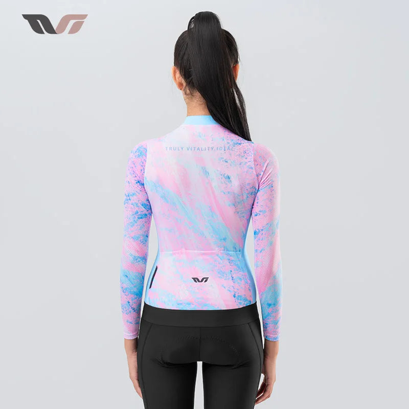Camisa de Ciclismo Feminina ROCKBROS
