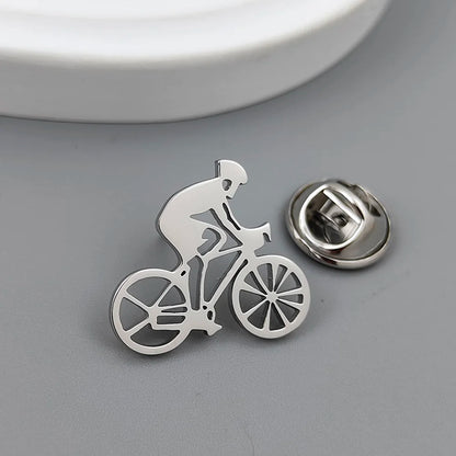 Broche de Bicicleta Dourado