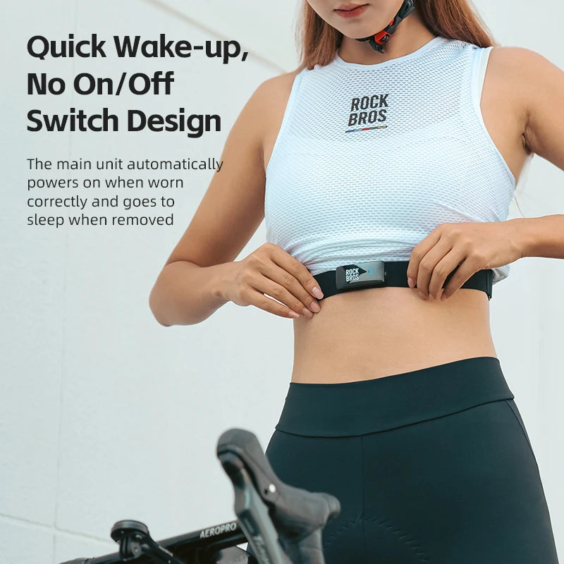 Sensor Cardíaco ROCKBROS H828 Bluetooth ANT+