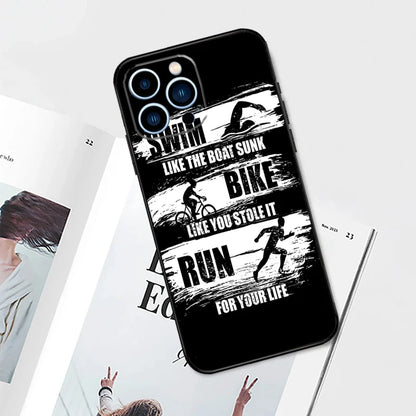 Capa Swim Bike Run para iPhone