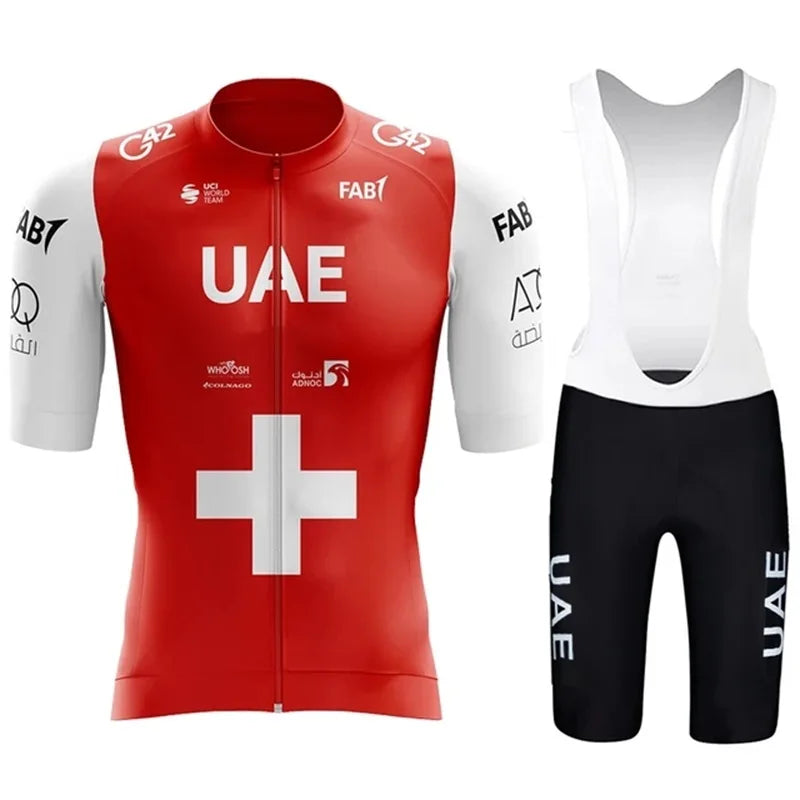 Conjunto de Ciclismo Masculino UAE Team