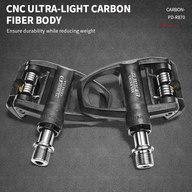 BUCKLOS Road Clipless Bicycle Pedal