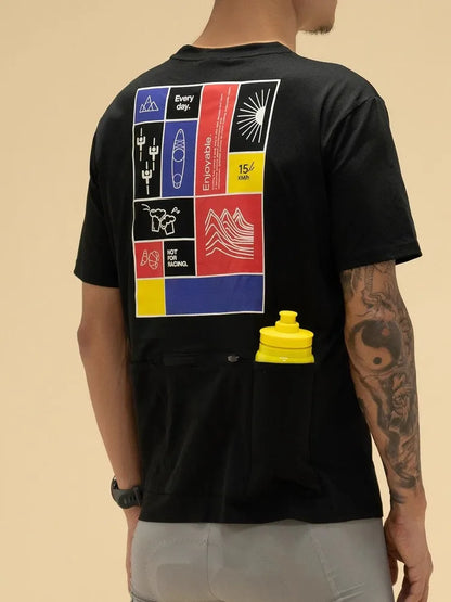 Camiseta Casual Estampada Verão Manga Curta