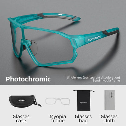 ROCKBROS Photochromic UV400 Cycling Glasses
