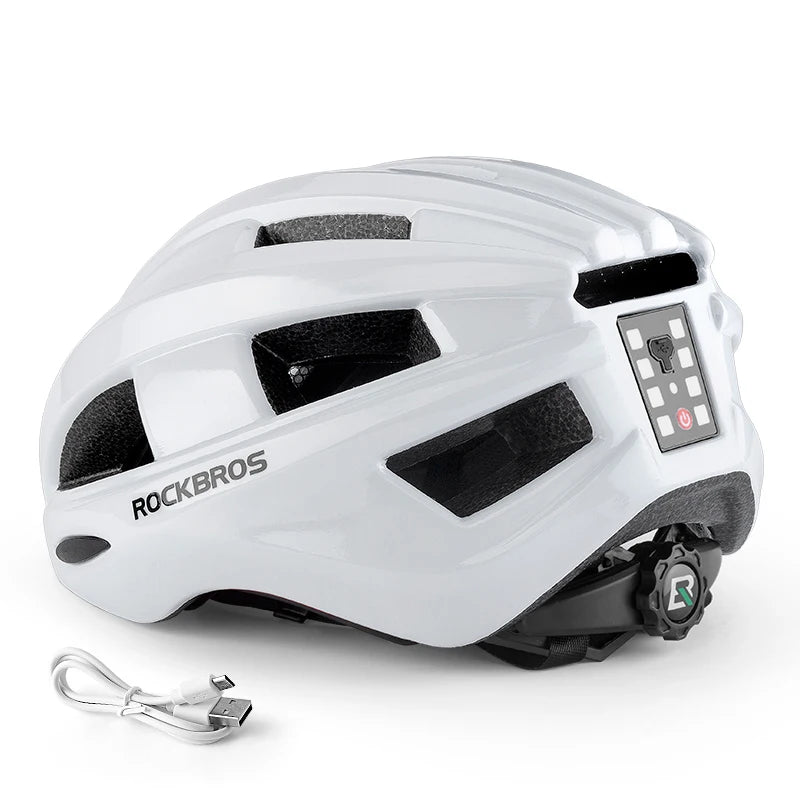 Capacete de Ciclismo ROCKBROS com Luz USB