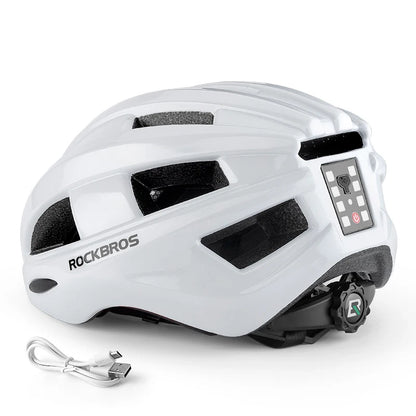 Capacete de Ciclismo ROCKBROS com Luz USB