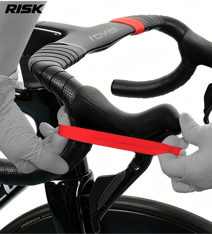 Par de Anéis de Silicone para Guidão de Bicicleta