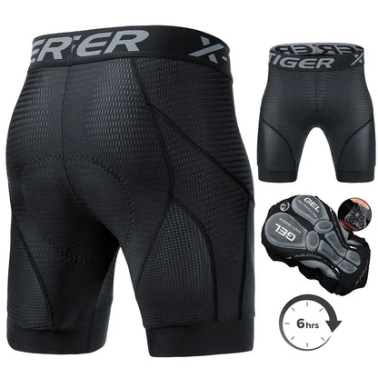 X-TIGER Men's Cycling Underwear Shorts