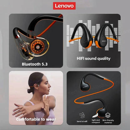 Lenovo X7 Bone Conduction Bluetooth 5.3 Headphones