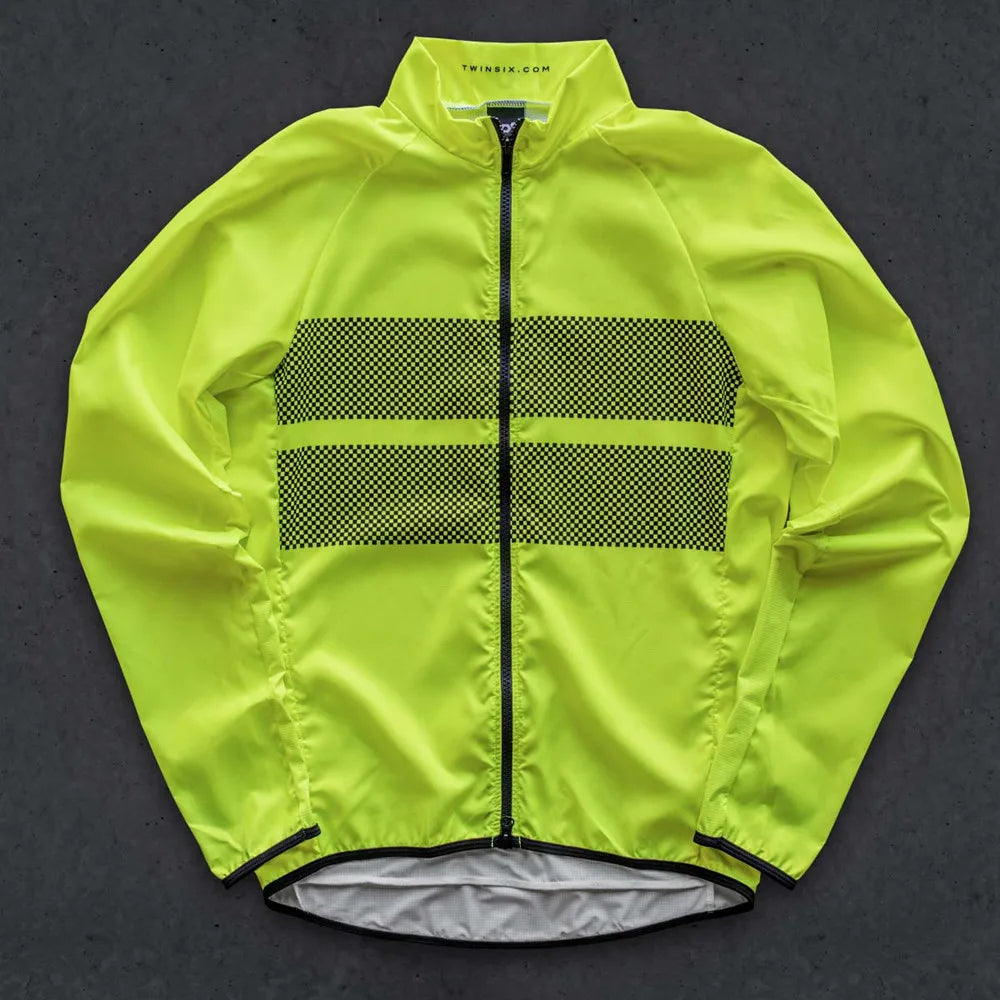 Jaqueta de Ciclismo Twin Six Corta-Vento Impermeável