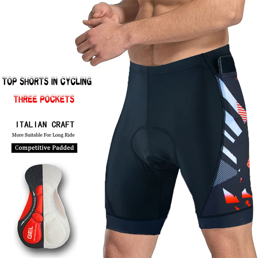 Bermuda de Ciclismo Masculina com Forro 5D em Gel