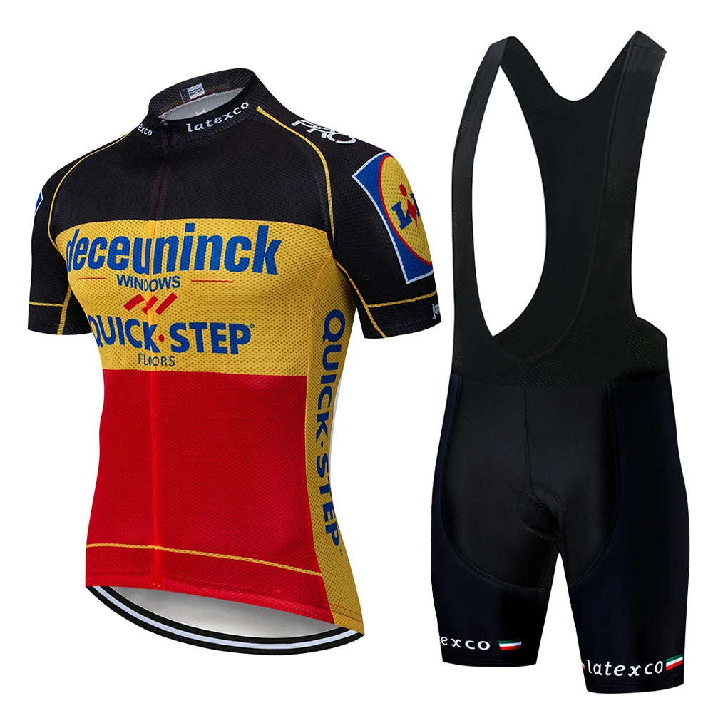 Conjunto de Ciclismo Masculino Quick Step Team
