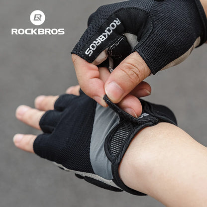Luvas de Ciclismo ROCKBROS Meio Dedo