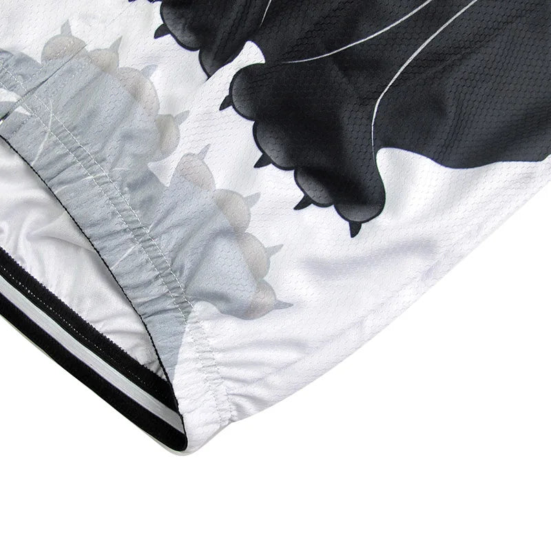 Camisa de Ciclismo Feminina Black Cat