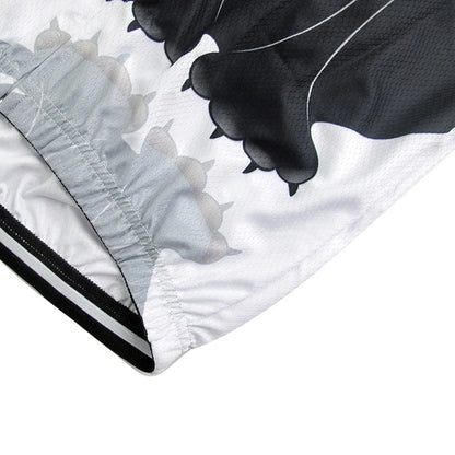 Camisa de Ciclismo Feminina Black Cat