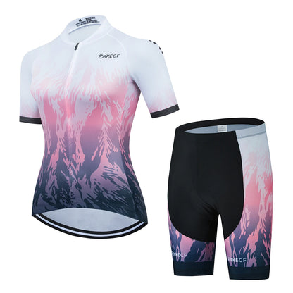 Conjunto de Ciclismo Feminino RXKECF Pro