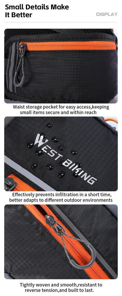 Mochila de Hidratação WEST BIKING 10L