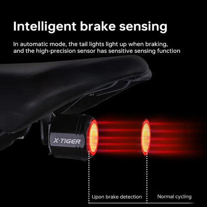 Lanterna Traseira Inteligente X-TIGER com Sensor de Freio
