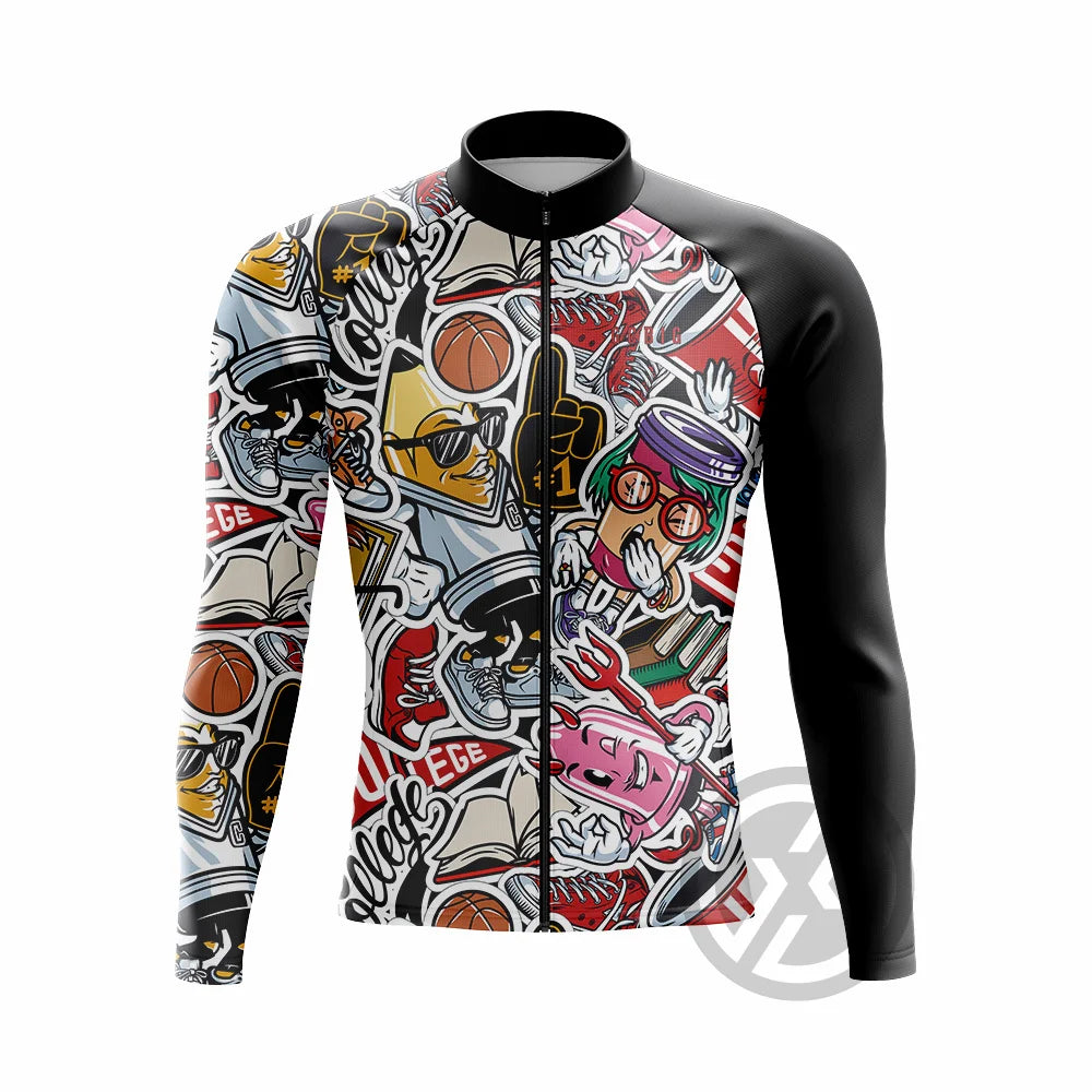Jersey de Ciclismo Masculina GCBIG Inverno