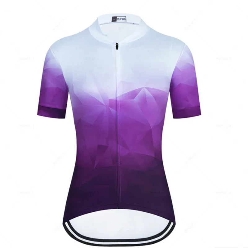 Camisa de Ciclismo Feminina Pro Team